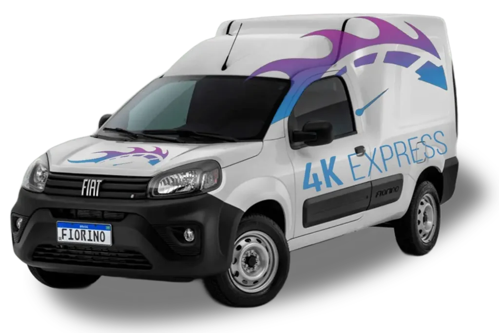 Utilitário (Fiorino) - 4K Express - Coletas e entregas rápidas